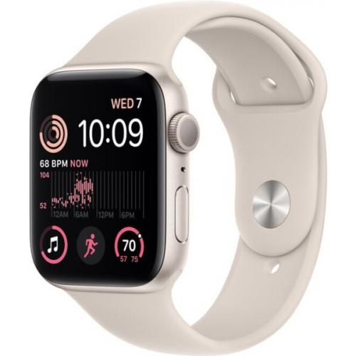Apple Watch SE 2 GPS 40mm Starlight Aluminum Case w. Starlight S. Band - S/M б/у